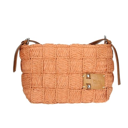 Kbas Bolso de verano bandolera rafia 3412204 (Teja)