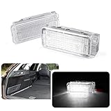 ✔ Paquete: 2 luces LED blancas para maletero, para Peugeot. Certificado E.