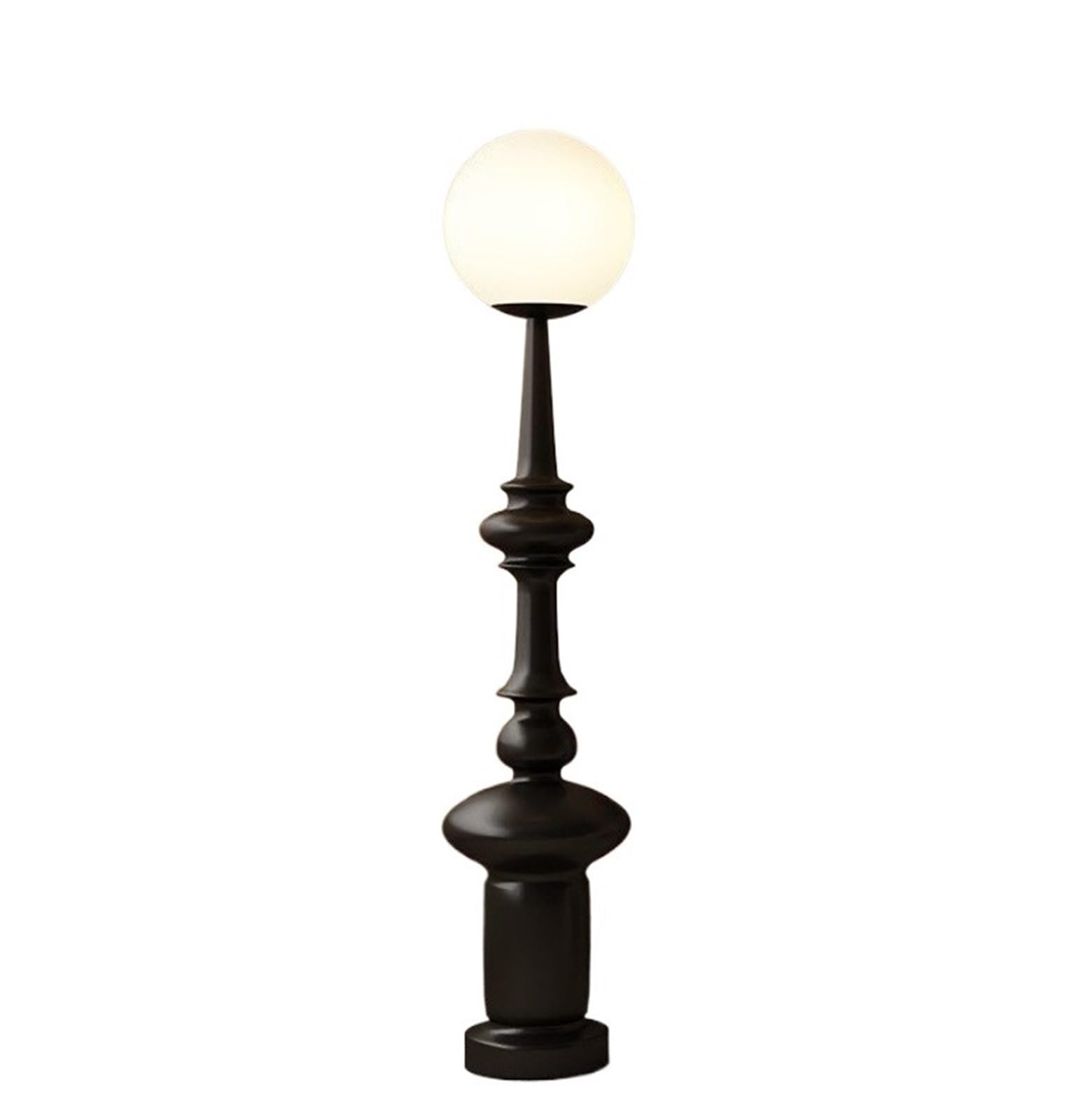 Lámpara De Pie con Diseño de Columna Romana Vintage