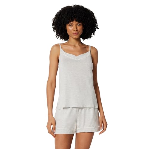Image of Amazon Essentials Women's Modal-Blend Pajama Set, Camisole with Shorts