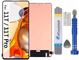 It'Go Full INCELL Display per Xiaomi Mi 11T / Mi 11T Pro 21081111RG, 2107113SG, 2107113SI, schermo LCD di ricambio touch screen con attrezzi, nero di alta qualità