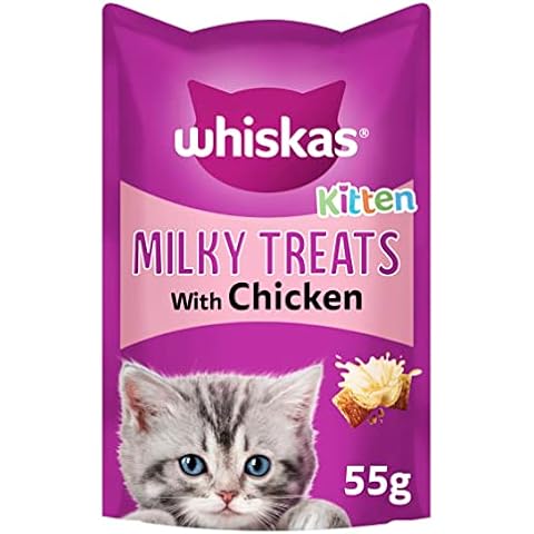Whiskas Kitten Milky Treats for Growth Cover