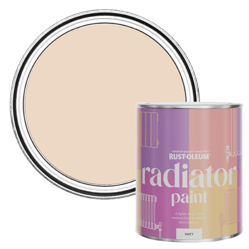 Rust-Oleum Heat-Resistant Radiator Paint in Matt Finish - Eleanor 750ml
