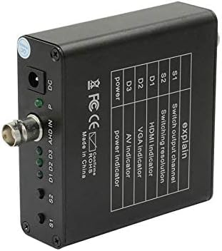 Miniatura 5 de BNC AHD TVI CVI CVBS a HDMI VGA CVBS PAL NTSC convertidor de video coaxial AHD TVI 5MP CVI 2MP para cámara IP CCTV analógica DVR XVR IR LED 720 p