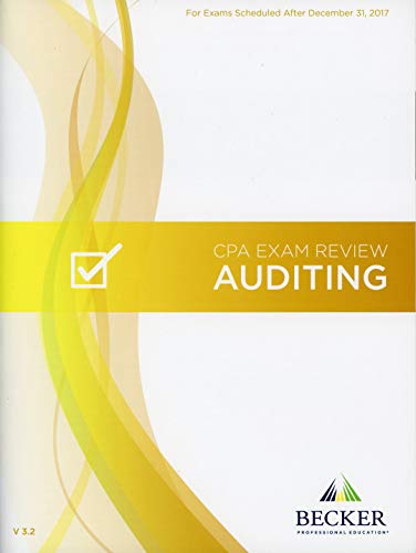 Becker CPA Exam Review: Auditing v. 3.2