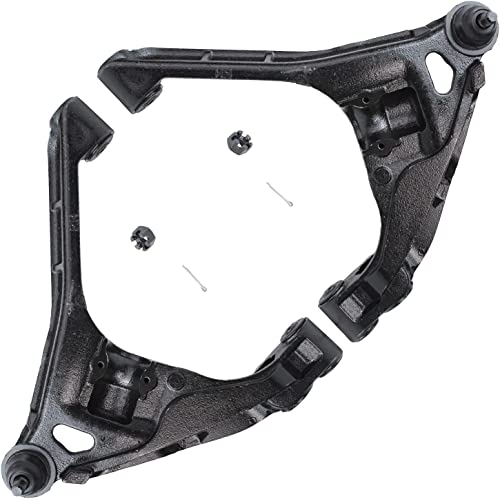 Front Lower Control Arms W/Ball Joints Assembly And Inner & Outer Tie Rods 6Pc Kit For 2000-2004 Dodge Dakota 4Wd - [2000-2003 Dodge Durango 4X4] #TOP2