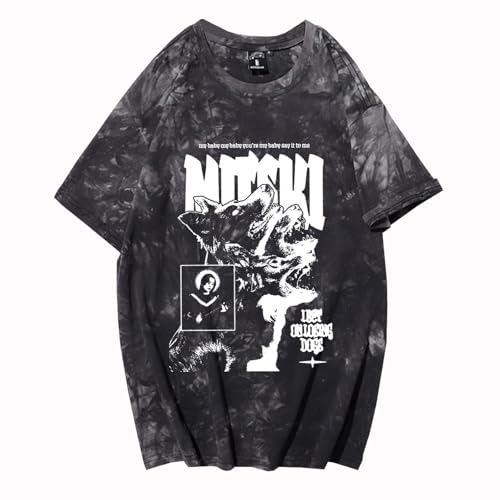 Photo de Mitski T-shirt graphique unisexe en coton doux pour homme et femme, Stlye5, XL