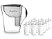 Produktbild PearlCo - Wasserfilter Fashion (anthrazit) mit 12 classic Filterkartuschen - passt zu Brita Classic