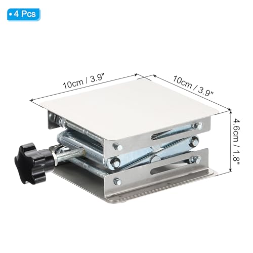 Graveur laser lab jack réglable avec mini ascenseur ciseaux en acier inoxydable