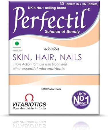 Multivitamin Supplements For Men & Women, Packed With Biotin And Grape Seed Extract For Radiant And Younger-Looking Skin, Hair Fall Control, Stronger Nails, 30 Tablets (Pack of 1)