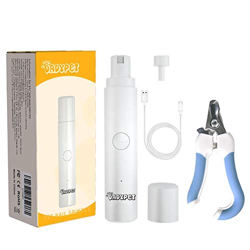 Festnight Elétrica Pet Nail Grooming Trimmer Dog Pet Nail Grinder Clipper para Dog Cat Pet Paws com