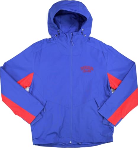 Big Boy Tougaloo Bulldogs S8 Mens Windbreaker Jacket [Royal Blue] - ID#64329-146-207-0-0