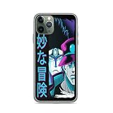 Phone Case Jojos Bizarre Adventure Half Face Compatible with iPhone 6 6s 7 8 X Xs Xr 11 12 Pro Max M