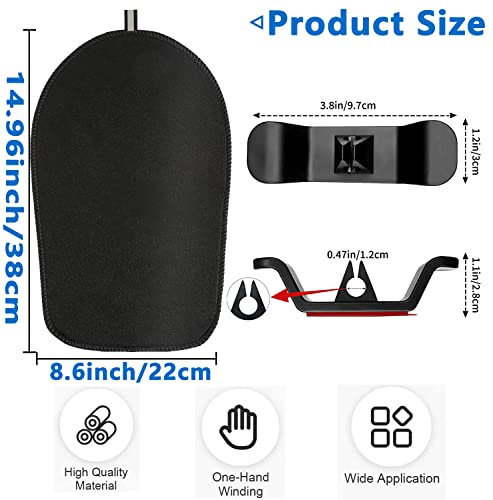 Mixer Slider Mat For Kitchenaid Stand Mixer, Sliding Mat For Kitchenaid Mixer With 2 Cord Organizer, Mover Slider Mat Pad Compatible With 5-8 Qt Bowl Lift Stand Mixer, Kitchenaid Mixer Assecories #TOP3