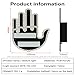 Jackehla Gesture Light Wacky Warning LED Finger Lights for Car Rear Luggage Compartment Funny Multi-Functional Warning Reminder Gifted Car Accessories, Fun Truck Accessories (Gentleman)