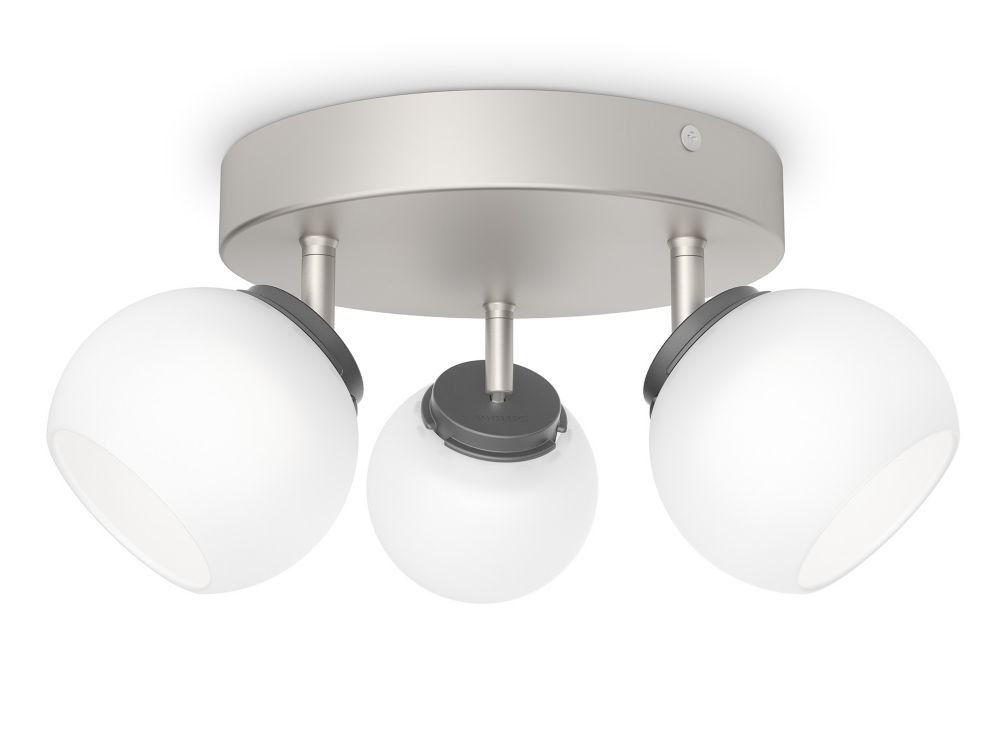 Philips Nickel Myliving 533231716 4 W Balla Spot Plate/Spiral Light,