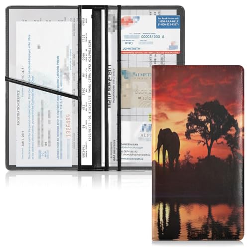 Organizador para auto de PVC Multicolor miniatura 2
