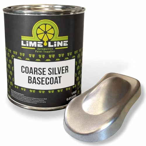LiME LiNE Automotive Basecoat Paint (1 Pint) (Course Silver)