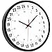 Amazon.com: Foxtop 24 Hour Wall Clock 12 Inch Quartz Battery Operated ...