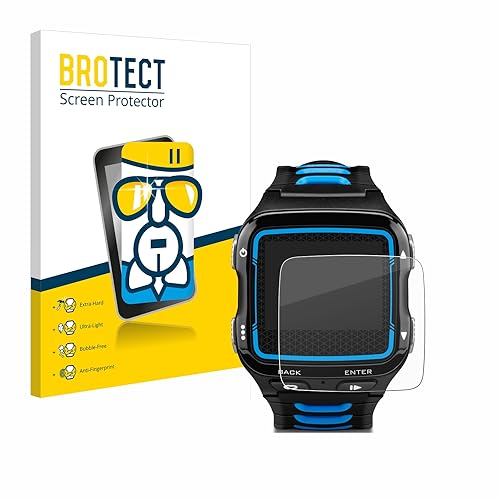 BROTECT Protector Pantalla Cristal para Garmin Forerunner 920XT Protector Vidrio - [Dureza 9H, Anti-Arañazos]