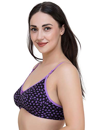 Image of Fasense Women's Wire Free Non Padded Cotton Bra