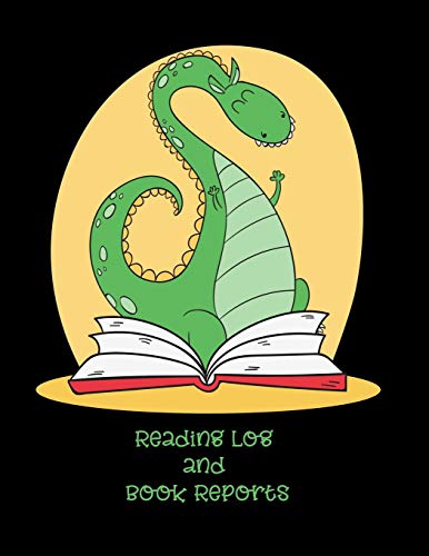 Reading Log And Book Reports: A Reading Journal For Kindergarten To 5th Grade Readers To Be Used To Keeps Track And Review Their Book Reading-Great Gift For Kid With Cute Dinosaur Book Cover(Vol.1) image 3