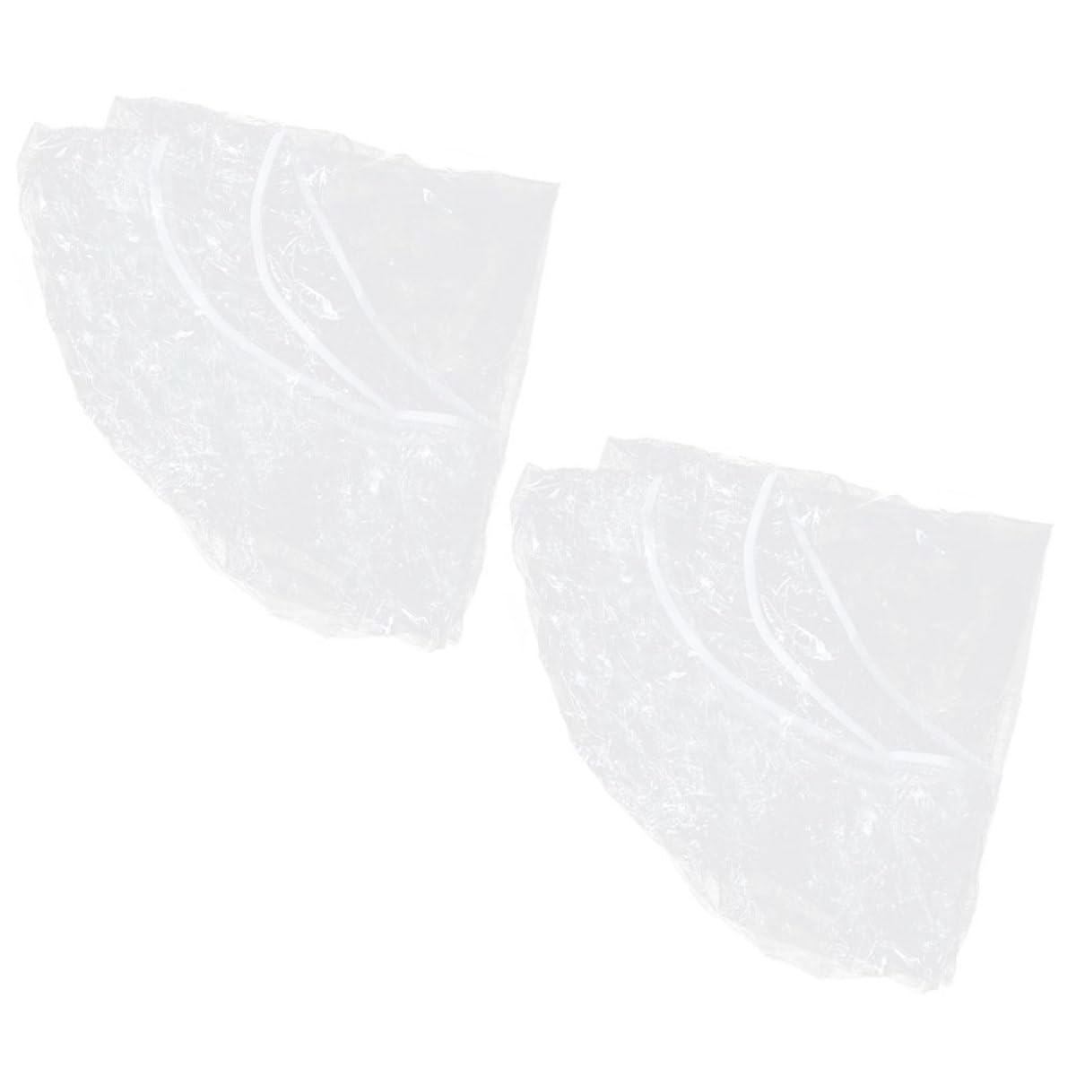 Tovaglia Rotonda Elasticizzata in Pvc Retro Flanella, 2 Pezzi