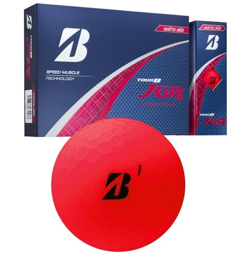 ゴルフボール ブリヂストンゴルフ 25JGR MR (マットレッド) 1ダースセット|ボール ゴルフ ブリジストン セット [2108]