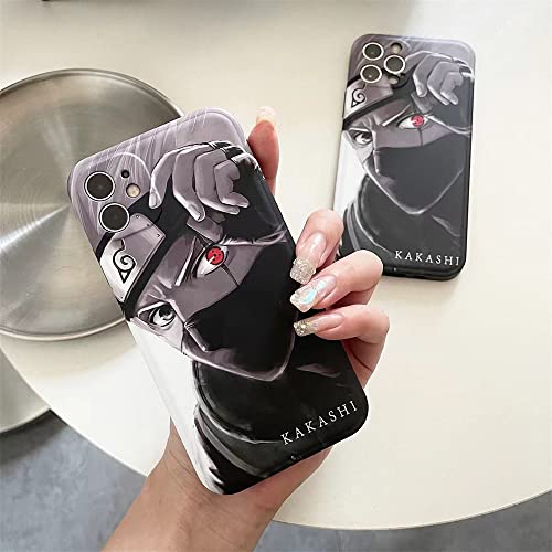 Blgznger Cool Case For Iphone 11 Case Anime Comic For Boys,Hypebeast Pain Kakashi Cute Cartoon Glossy Cover Graphics Design (Iphone 11) #TOP1