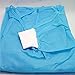 Disposable Protective Isolation Gown with Elastic Cuff,Latex Free,Non-Woven, Fluid Resistant,ONE Size FITS All,(Pack of 10) Blue