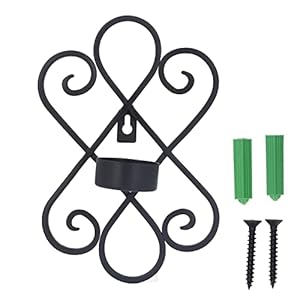 Rexvtns Baroque Kinkiet Świecznik Ścienny