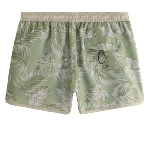 Image of maamgic Mens Boys Short 80s 90s Vintage Swim Trunks with Mesh Lining Quick Dry Swim Suits Board Shorts