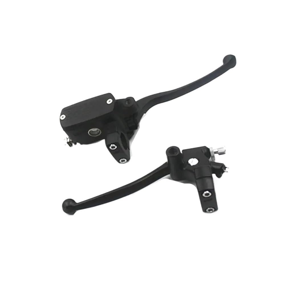 Moto Levier d'embrayage Frein Embrayage De Frein De Moto Anglais 7/8 ''22mm Levier d'embrayage De Frein Universel Maître-Cylindre Pompe De Réservoir Frein d'embrayage