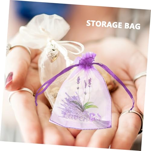 ULTECHNOVO 20 bolsas de organza para lavanda y almacenamiento miniatura 6