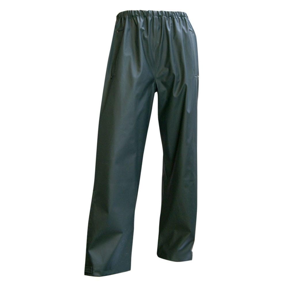 LMA 1252 TONNERRE Pantalon de Pluie, Kaki Fonce, Taille 4