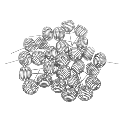 Toyvian Cesti Di Fertilizzante in Acciaio 304 Per Bonsai e Giardinaggio, Contenitori a Rete Per Fertilizzazione Controllata, Set Da 50 Pezzi Per Piante Da Interno e Balcone