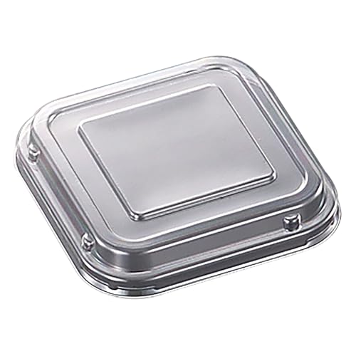 中央化学 使い捨て容器蓋 CTプチ丼 角 蓋 50枚入サイズ:約11.8×11.8×2cm