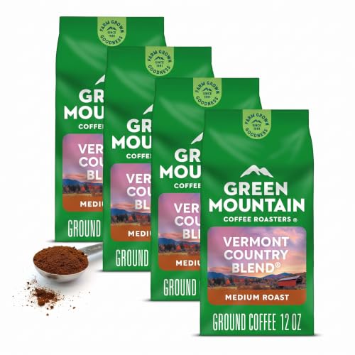 Green Mountain Coffee Signature Vermont Country Blend Ground Coffee 12oz (Pack of 4) - image 1