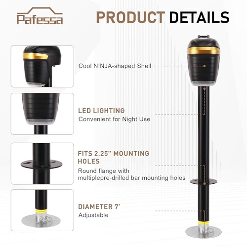 Pafessa 12V Electric A-Frame Jack