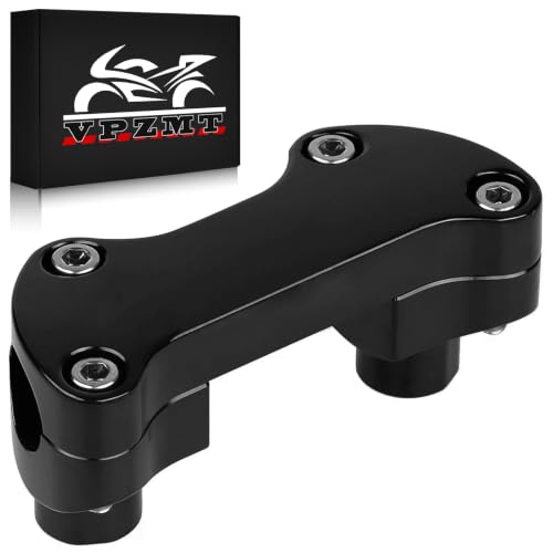 Image of 1.25 inch Handlebar Riser Top Clamp Kit 1.5 Inch Tall for Harley Sportster Dyna Touring Street Glide Electra Glide Softail Street Bob Fat Boy Fat Bob Low Rider XL 883 1200 (Height: 1.5 inch, For 1.25 inch Bar)
