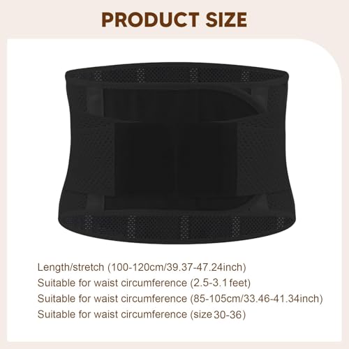 Cinturón de soporte para cintura mujer M miniatura 3