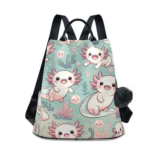 Sac à dos axolotls mignon pour femme une idée cadeau originale pour fille