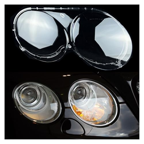 Coque de phare transparente Bentley Continental cassée remplacement droit - 2