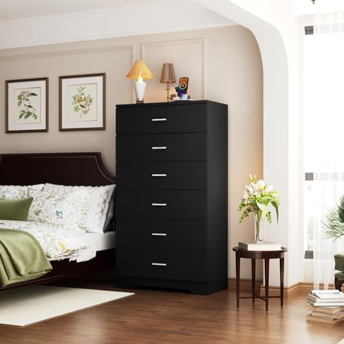 48" Tall Dresser for Bedroom Chest of Drawers with Power Outlets…
