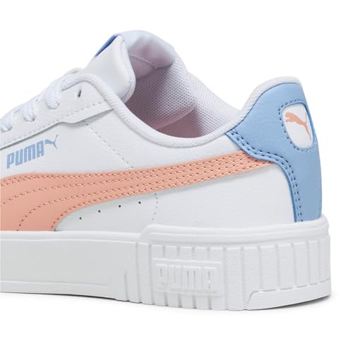 Puma Fille Carina 2.0 Jr Baskets,Puma White Poppy Pink Blissful Blue,36 EU