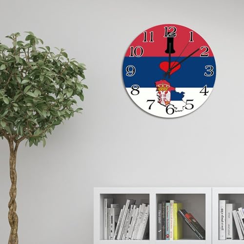 Horloge murale Serbie cadeau souvenir touristique idéal - 5