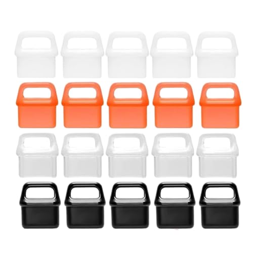 Tapones antipolvo tipo C Zovloer blancos con agujero para colgar pack de 50 piezas