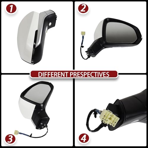 Rétroviseur extérieur droit JAC E40X pour remplacer un miroir cassé - 2