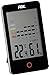 ADE Cyfrowy higrometr WS 1701 z wizualnym alarmem pleśni. Termometr z precyzyjnym wskazaniem temperatury. Wilgotność powietrza z przebiegiem 12 godzin. Duży wyświetlacz LCD w zestawie bateria. czarny