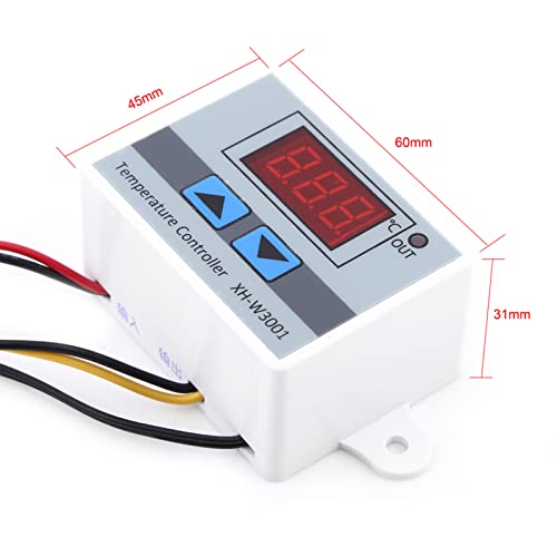 Temperaturreglerthermostat Thermostat 1500 W AC220V Hoch Präzision Digital Thermostat Steuerung Temperatur Regler Schalten Mit Sonde Wasserdicht Und Tut Nicht Rost